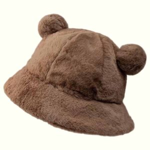 Bear Bucket Hat Khaki