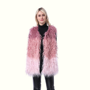Fluffy Vest Women's viewed from front