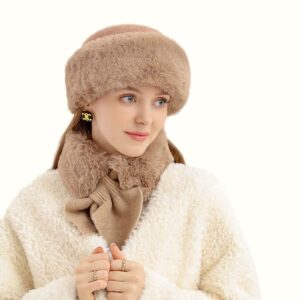 Mink Fur Hat viewed from front