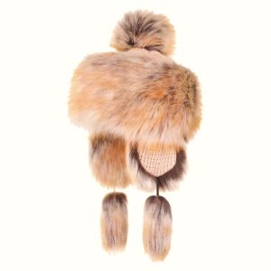 Trapper Fur Hat Ginger Fox