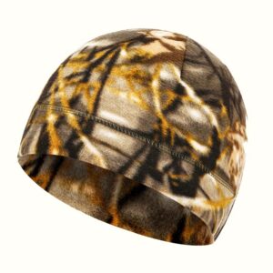 Turtle Fur Fleece Hat Light Camouflage